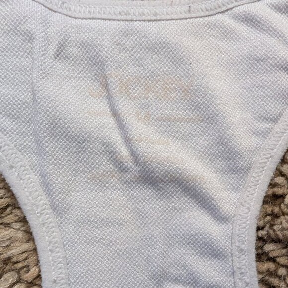 Jockey Racerback Sports Bra, Removable Pads, Size Medium - Picture 2 of 5